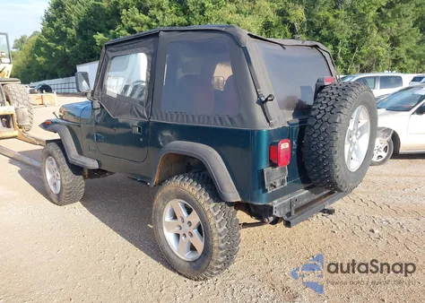 1995 Jeep Wrangler / Yj S/Rio Grande из США, поврежденный, VIN 1J4FY19PXSP200123